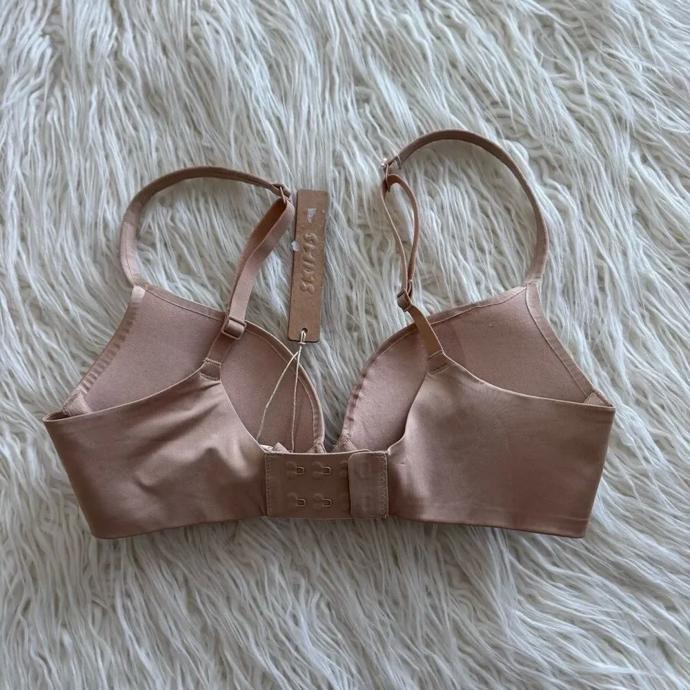 Skims Ultimate Push up Plunge Bra Clay Size 30C - Picture 5 of 8